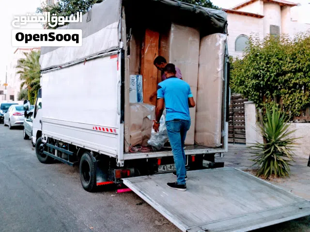 نقل اثاث و المكاتب والبضائع  فك وتركيب الاثاث  والمكاتب  ضب وتغليف الاثاث بالكراتين خ شحن لسعودية