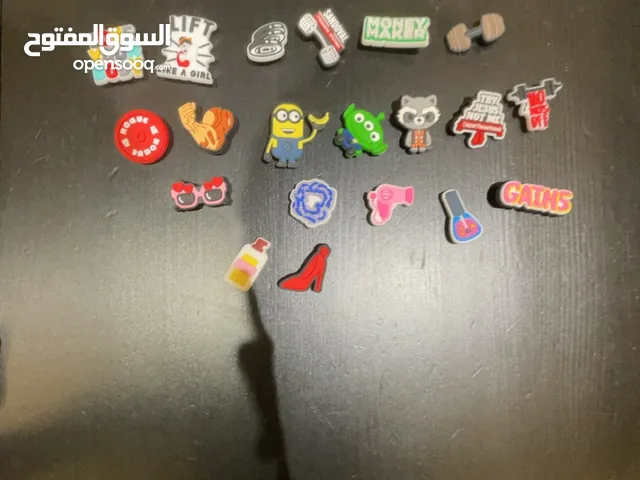 قطع للكروكس جديد لم يستعمل اربع حبات بدينار واحد