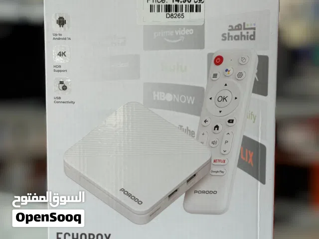 Brand New Porodo Android TV Box in Oman  4k Ultra HD Streaming  Dual Frequency