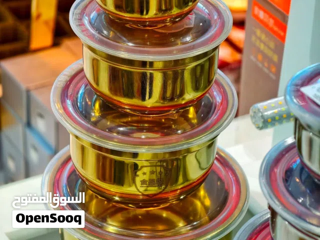 حوّلي روتين الطبخ لمتعة حقيقية مع أطقم الستانلس ستيل الذهبية الفاخرة
