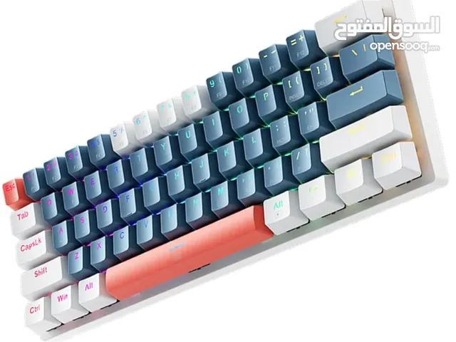 كيبورد گيمنك ميكانيكي ماركMachenike حجم 60٪ Machenike K500 mechanical gaming keyboard Red Switch