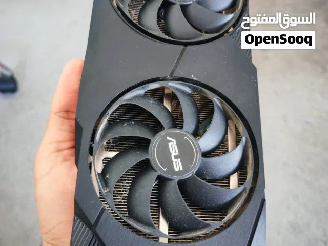 للبيع كرت 2070 سوبر مروحتين من شكرة asus