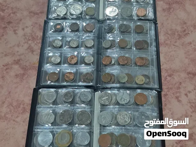 للبيع عملات معدنية اجنبية وعربية