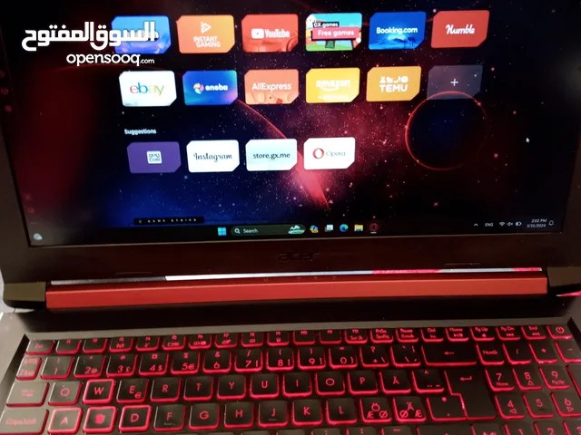 لابتوب جيمنج Gaming Acer nitro 5