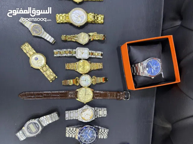 مجموعة ساعات سويسري وياباني للبيع شروه كاملة