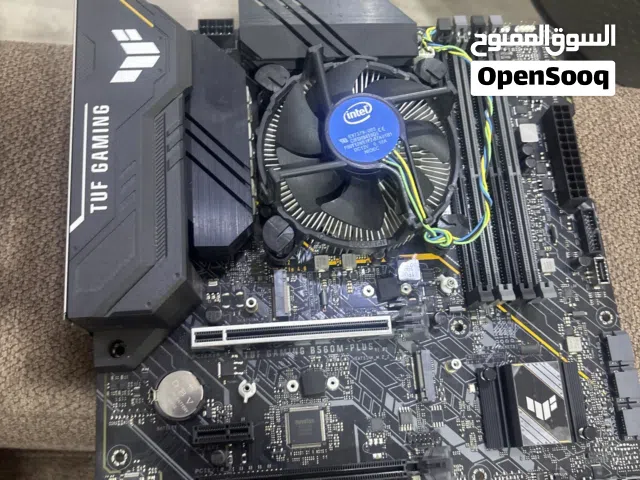 مذربورد من شركه Tuf gaming قوي  مع معالج i5 10400f للبدل ب كرت ديجيتال فضي ولا ايي نوع كرت فضي