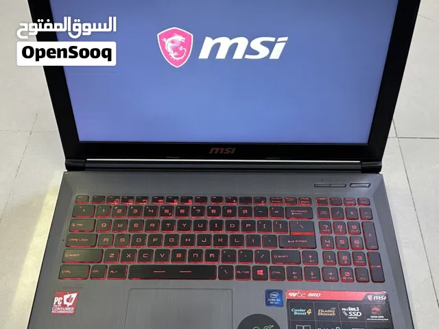 MSI Gaming Laptop - Intel i5 - 16 GB RAM GeForce GTX 1050 Ti Graphics