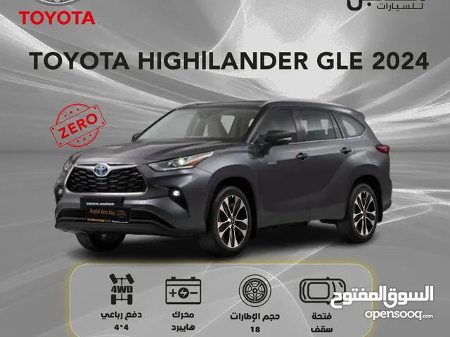 2024 Toyota Highlander Hybrid GLE AWD