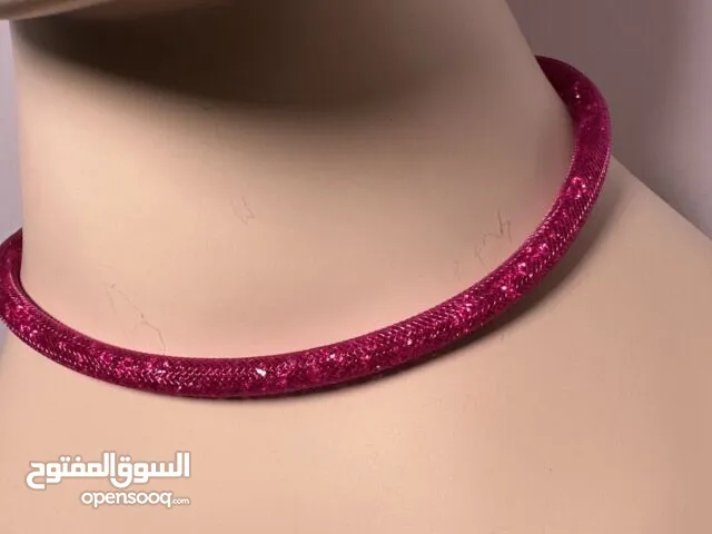 Swarovski Red Crystal Necklace and Bracelet
