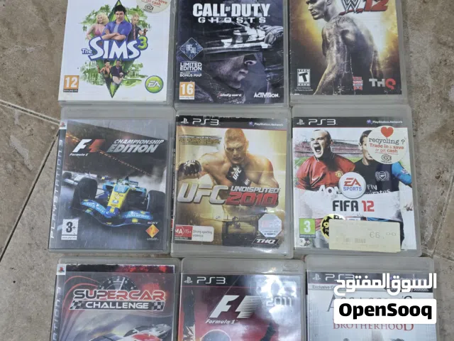 ps3 games.....all 9 games in 16 rials