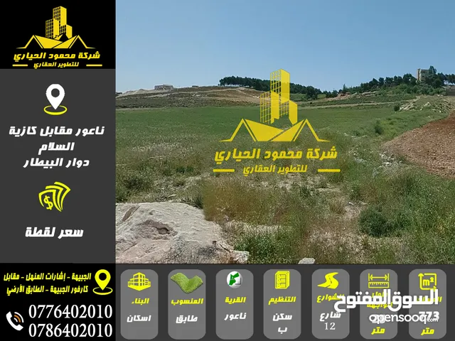 Residential Land for Sale in Amman Naour