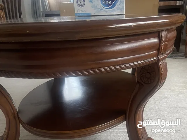 طاولة خشبية سنتر ، طاولة تلفاز خشب ، central table and tv unit