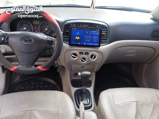 هنداي فيرنا 2006 - متور 1400 فحص ممتاز خاليه من ضربات الشصي وخاليه من القص للبيع