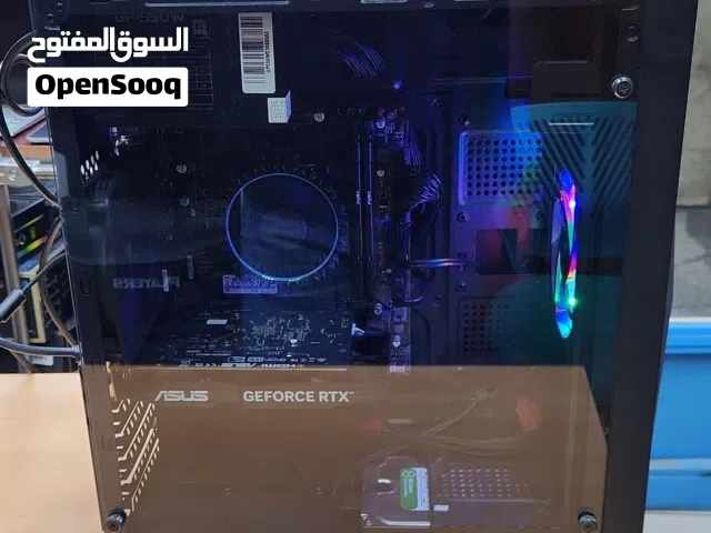 للبيع بي سي جيمنق Core i5 12gen 256GB ssd+1TB /16Ram DDR4/ 3050 6 GB RTX