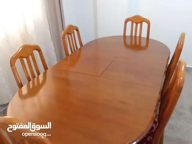 طاولة سفرة خشب زان حجم متغير الله يبارك للبيع