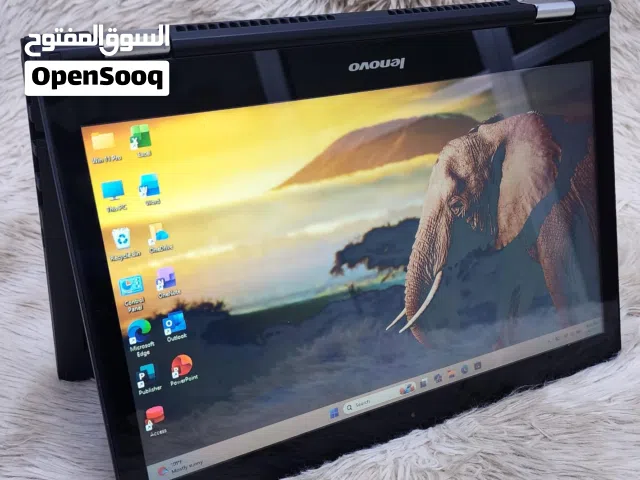 lenovo x360 2in1 Laptop i5-6th 2.30Ghz speed 256gb ssd Touchscreen HD Graphics Orignal charger