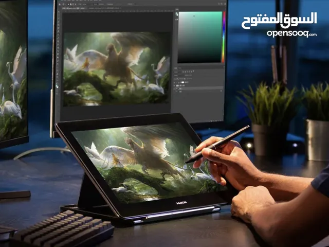 Huion kamvas 16 pro 4k drawing tablet تابلت للرسم الاحترافي