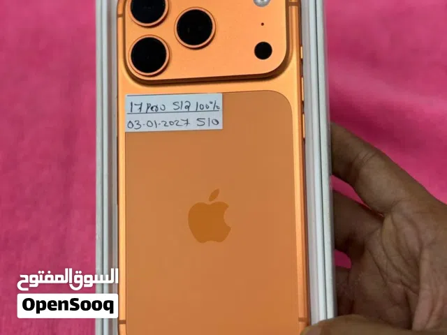 iPhone 17 pro- 512 GB - Box piece- All Awesome performance device - warranty 3/1/27