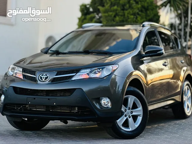 2014 TOYOTA RAV4 XLE جمرك رسالة مفتوحة