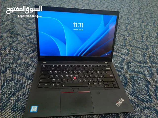 لابتوب لينوفو ثينك باد T490 / إنتل كور آي 7 الجيل 8 / الشاشة لمس التواصل عبر الواتساب فقط