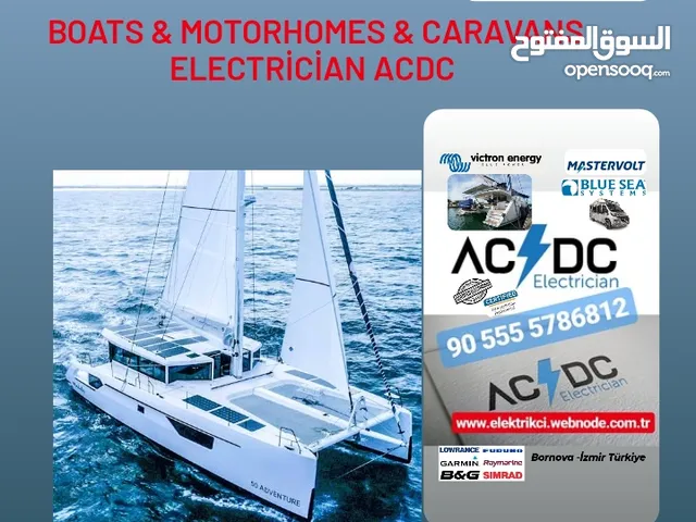 Boats Catamarans Motorhomes Caravans Electrician ACDC Systems
