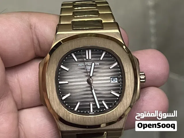 باتيك فيليب اللون روز كولد بطاريه