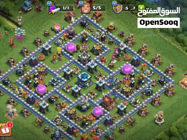حساب كلاش اوف كلانس للبيع