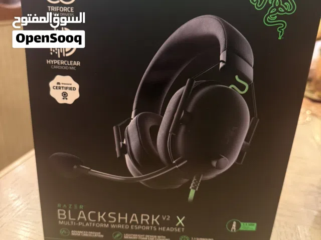 سماعات قيمنج razer Black shark v2 x
