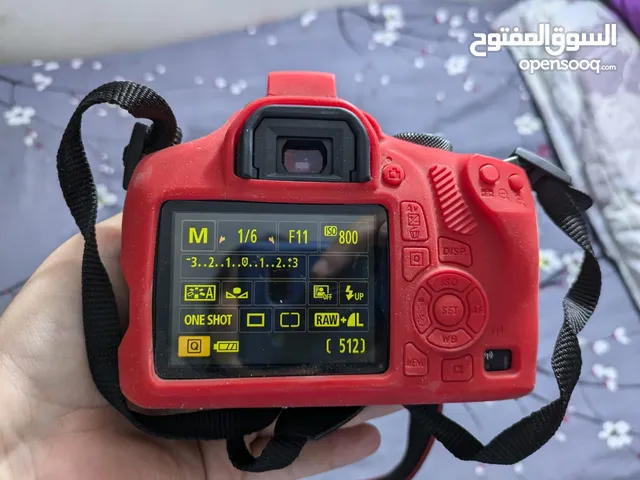 كاميرا كانون 2000D تصوير hd مواصفات اصلية خالية من اي شخط سرعة في التصوير في الاماكن المضلمة والمضيئ