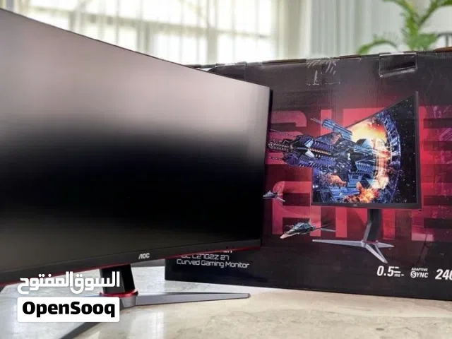 شاشة AOC Gaming 27” Curved 240Hz للبيع
