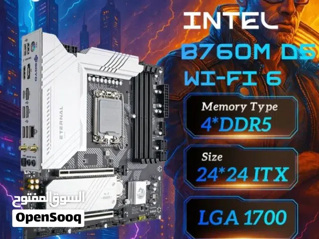 لوحة تم SOYO B762m D5 Wifi6 تدعم معالجات انتل الجيل الثاني عشر تلى الربع عشر