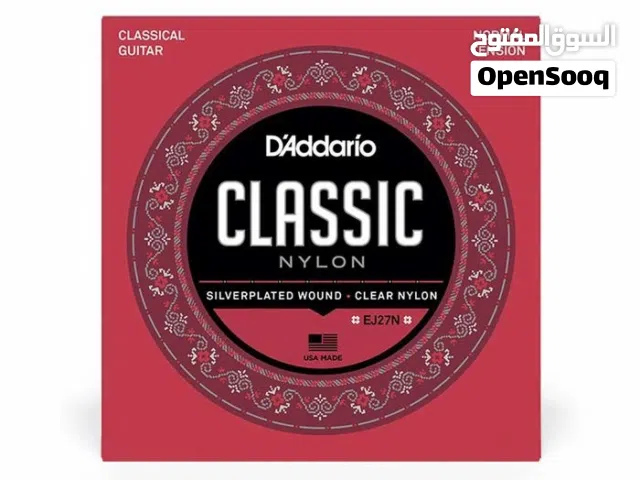 اوتار داداريو كلاسيك جيتار – DAddario EJ27N Nylon Classical Guitar Strings