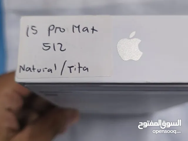 Apple iPhone 15 Pro Max 512 GB in Muscat
