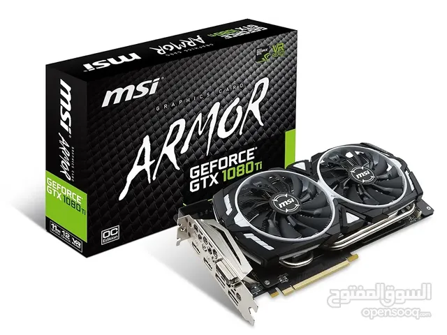 كرت شاشة GTX 1080 ti 11gb للبيع عررررطه