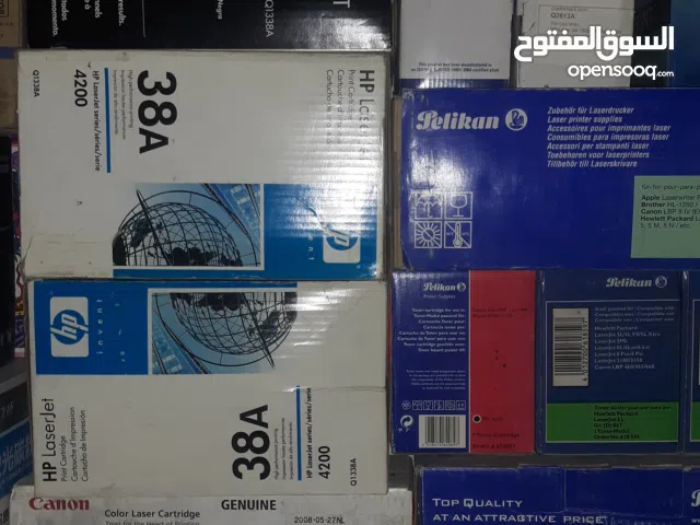 احبار طابعات HP+SHARP+Canon +TOSHIBA +MINOLTA