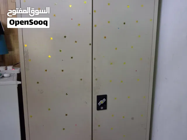 2 Door Steel Cabinet, Grey Cupboard