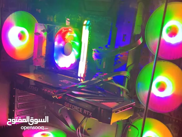 للبيع بي سي 3060 - 12 GB مع ماوس وكيبورد.. جاهز قوي الألعاب و يشغل 4K