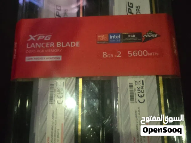 رامات DDR5 للبيع اللون ابيض RGB جديد