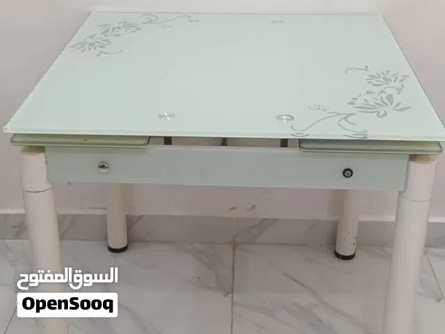 Glass dining table