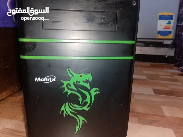 جهاز كمبيوتر مساحه 500 جيجا و رامات4 جيجا وكارت شاشه جديد 1 جيجا و باور سبلاي جديد من lava بمروحتين