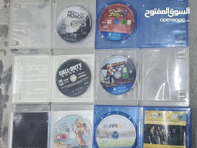 العاب  ps3  ps4  الكل 20 ريال