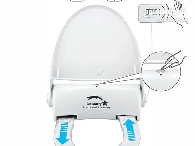 Automatic Toilet Seat Cover – Hygienic & Modern _ غطاء مقعد المرحاض الأوتوماتيكي بدون لمس