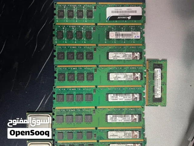 إعلان بيع مجموعة قطع كمبيوتر (دفعة واحدة) رامات DDR2+DDR1 + CPU Pentium D 3.4Hz + Pentium 4 3.20GHz