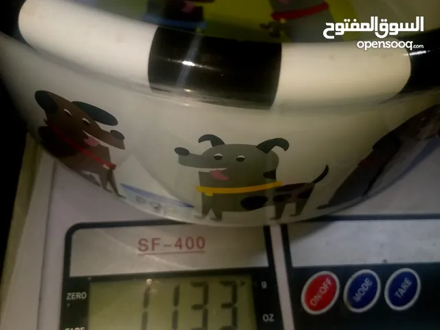 صحن ماء وطعام