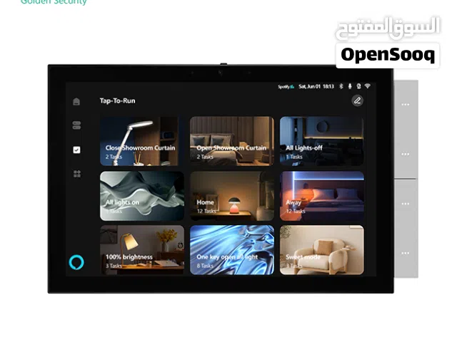 شاشة تحكم منزلية ذكية 10.1 بوصة – Tuya Central Control Panel قابل للتفاوض