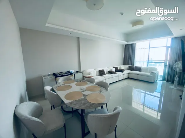 غرفتين وصالة للبيع ابراج غلفا بدفعة اولى 390 الف درهم والباقي اقساط شهرية اطلاله مميزه جيم ومسبح