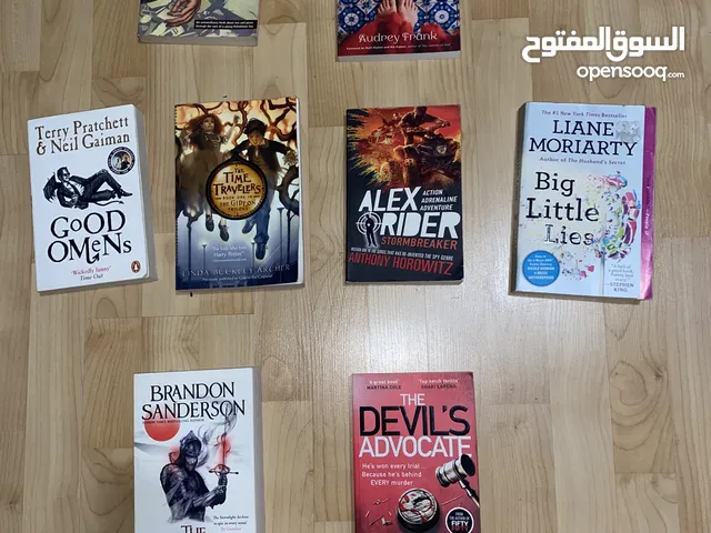 Books for sale 10jd each book if u buy more than one book I can make a discount