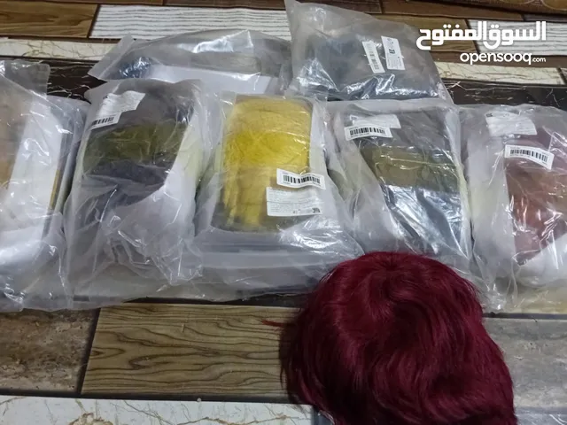 شعر طبيعي 100% تعزيله محل ..القطعه ب5 واذا شلعه كامله نص السعر