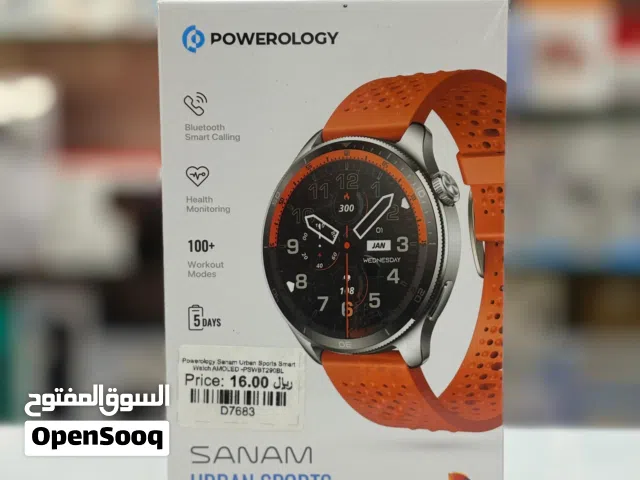 Brand New Powerology Smart Watch in Oman  Health Tracker  1 Year Warranty