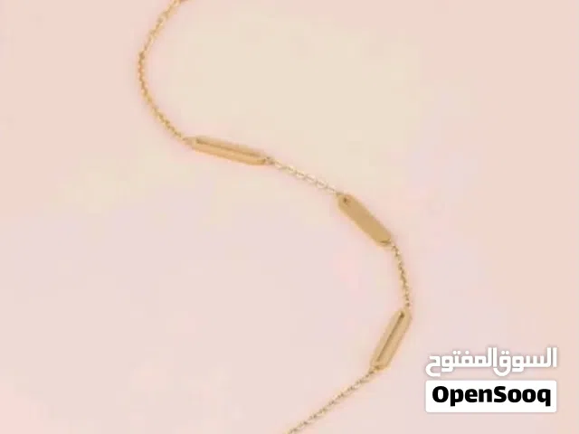 سلسال ذهبي بسيط وأنيق  شاهد الوصف